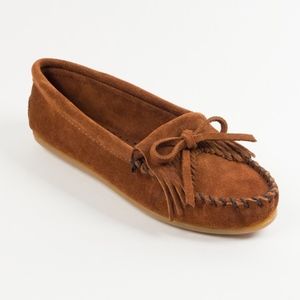 Minnetonka Kitty Hardsole Moccasins